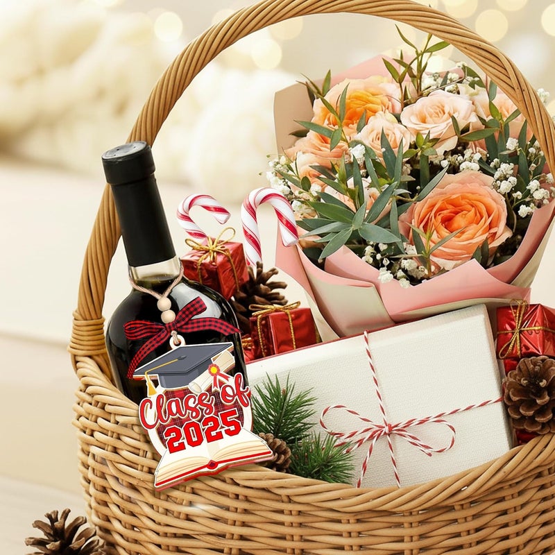 HEXMOZ Graduation Ornaments Class of 2025 - Class of 2025 Gifts for Her, Him - Graduation Gift for High School, College Seniors, Congratulations Gifts Ideas - Xmas Ornaments Decorations - Image 4